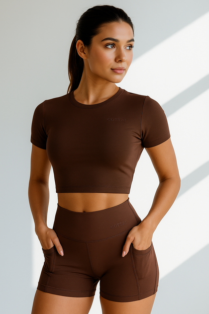 NOIR SEAMLESS SHORT